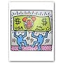 Andy Mouse von Keith Haring Kunstdruck von Rare Posters