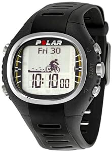 Polar Cycling Computer Heart Rate Monitor Grey/Black Watch CS300
