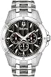 Stainless Steel Quartz Black Dial Day Date