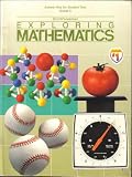 Exploring Mathematics Answer Key for Student Text, Grade 5