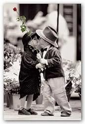 The First Kiss by Kim Anderson 24"x36" Art Print Poster