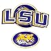 Louisiana State Fightin Tigers NCAA Hat Clip w/ Golf Ball Marker