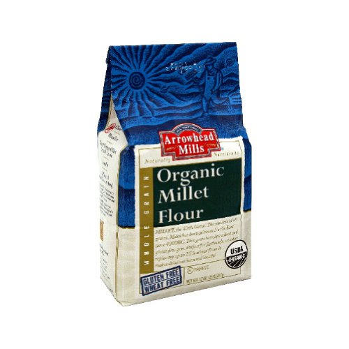 Arrowhead Mills Organic Millet Flour, 2 Pound -- 12 per case. by Arrowhead Mills
