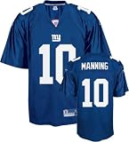 NEW MENS NFL MENS GIANTS ELI MANNING #10 FOOTBALL JERSEY SIZE 52 (XXL)
