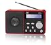 Produkt-Bild: DNT IP2go Tragbares Internet-Radio (UKW-Tuner, Lautsprecher) rot