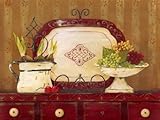 IMAGE OF Spice Cupboard HIGH QUALITY MUSEUM WRAP CANVAS Print Jo Moulton 17x13