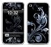 NIGHTLY FLORAL Design Apple iPhone 3G/3GS 8GB 16GB 32GB Vinyl Skin Decal Cover Sticker Protector (Matte Finish)+ Free Screen Protector