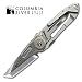 Columbia River Knife and Tool 5515 K.I.S.S. Two-Timer Dual Blade Knife, Gray