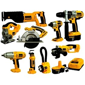Buy DEWALT DCK955X 18-Volt XRP Cordless 9-Tool Combo Kit by DEWALT