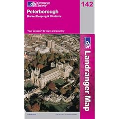 Peterborough, Market Deeping and Chatteris (Landranger Maps)