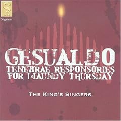 Tenebrae Responsories for Maundy Thursday