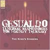 Gesualdo: Tenebrae Responsories for Maundy Thursday