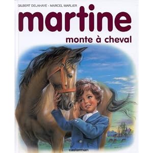 Martine monte a cheval