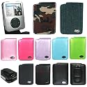 Flip Leather Carrying Case with Belt Clip for Apple iPod 3rd Generation Nano 3