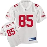 Reebok San Francisco 49ers Vernon Davis Youth Replica White Jersey Extra Large