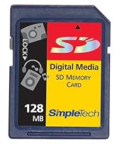 SimpleTech STI-SD/128 128MB SecureDigital Card