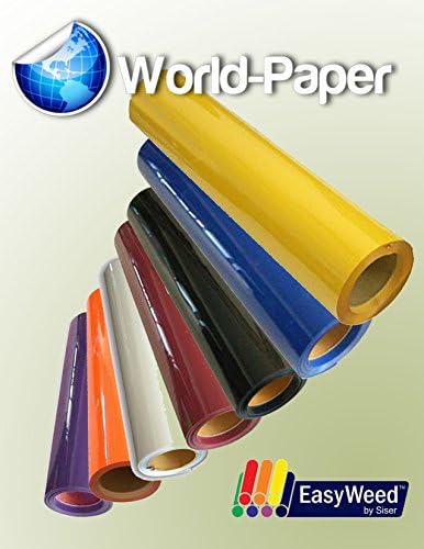 Transvinyl Flexx, Easyweed Premium Vinyl, 15" (15" x 10 yards, White)