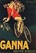 BIKE GANNA BOY FLOWERS ITALY ITALIAN LARGE VINTAGE POSTER REPRO