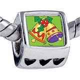 Search : Christmas Yellow Bells Beads - Pandora Bead & Bracelet Compatible