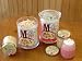 BLUEBERRY MUFFIN, Muffin Top Soy Candle packed with scent saturated soy crumbles