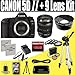 Canon EOS 5D Mark II 21.1MP Full Frame CMOS Digital SLR Camera with Canon EF 28-135mm f/3.5-5.6 IS USM Standard Zoom Lens + Wide Angle + Macro Close Up + 16GB DavisMAX 9 Lens Deluxe Accessory Kit