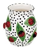 Outdoor Living : Red Carpet Studios Ltd. Lynn Morris Designs Ladybug Vase