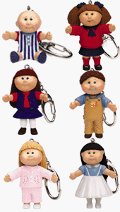 Childrens Toyshop  Toys : Cabbage Patch Kids Keychain