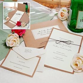 Premium Self Mailer Invitation Kit