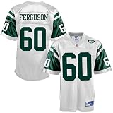 Reebok NFL Equipment New York Jets #60 DBrickashaw Ferguson White Replica Football Jersey