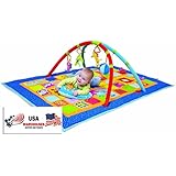 Taf Toys 3 in 1 Curiosity Supersize Padded Play Gym and Playmat (3 in 1 Gym)