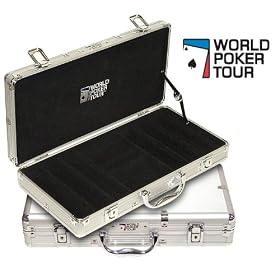 World Poker TourT Executive Aluminum 300 Poker Chip Case (fls)