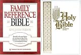 Holy Bible: King James Version: Family Reference: White Bonded Leather