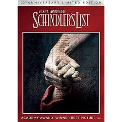Schindler's List 20th Anniversary Limited Edition (DVD + Digital Copy + UltraViolet)