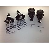4 Piece Kit Suspension Lower & Upper Ball Joints