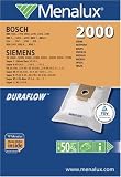 Menalux by Electrolux  2000 Pack of 5 Synthetic material Dustbags & 1 micro filter to cut