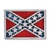 Rebel Flag Pewter Belt Buckle
