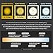 LOHAS LED Candelabra Bulbs, 60 Watt Equivalent Light Bulbs, 6-Watt Dimmable Daylight White 5000K LED Chandelier Bulb, E12 Candelabra Base LED Light Bulbs for home Lighting(Pack of 4)