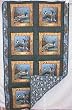 Loons Quilted Throw 42"x70"