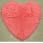 Girl's Bedroom Heart Shaped Pink Fluffy Rug - SO CUTE!