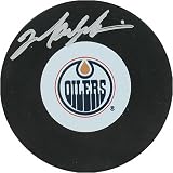 Mark Messier Edmonton Oilers Autographed Hockey Puck
