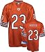 Devin Hester Youth Jersey: Reebok Orange Replica #23 Chicago Bears Jersey - Medium (10-12)