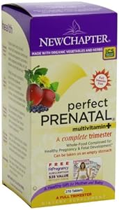 Amazon.com: New Chapter Organics Perfect Prenatal Full Trimester Vitamin Tablets