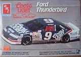 1991 AMT ERTIL 1:25 Scale - Bill Elliott #9 - Coors Light Ford Thunderbird - NASCAR Racing Replica Model