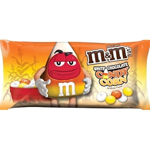 M&Ms Candy Corn White Chocolate Candies, 9.9-Ounce