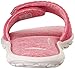adidas Performance Women's Anyanda Flex Slide W Athletic Sandal,White/Pink/Pink,9 M US