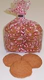 Gourmet Food : Scott's Cakes 1 lb. Raspberry Shortbread Cookies in a Candy Cane Bag