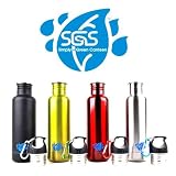 Simply Green Solutions Stainless Steel 25oz Canteen Combo