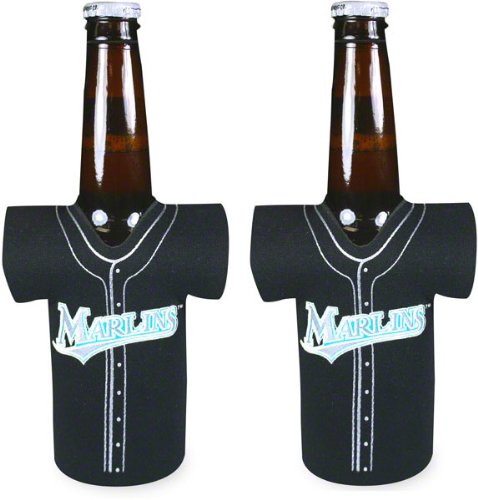 Florida Marlins Bottle Jersey Koozie 2-Pack