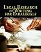 Book Legal Research & Writing for Paralegals