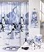 Penguin Party Shower Curtain